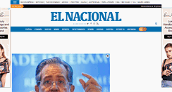 Desktop Screenshot of el-nacional.com